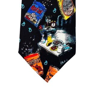 General Mills Cereal Silk Tie Wheaties Cheerios Total Golden Grahams Novelty